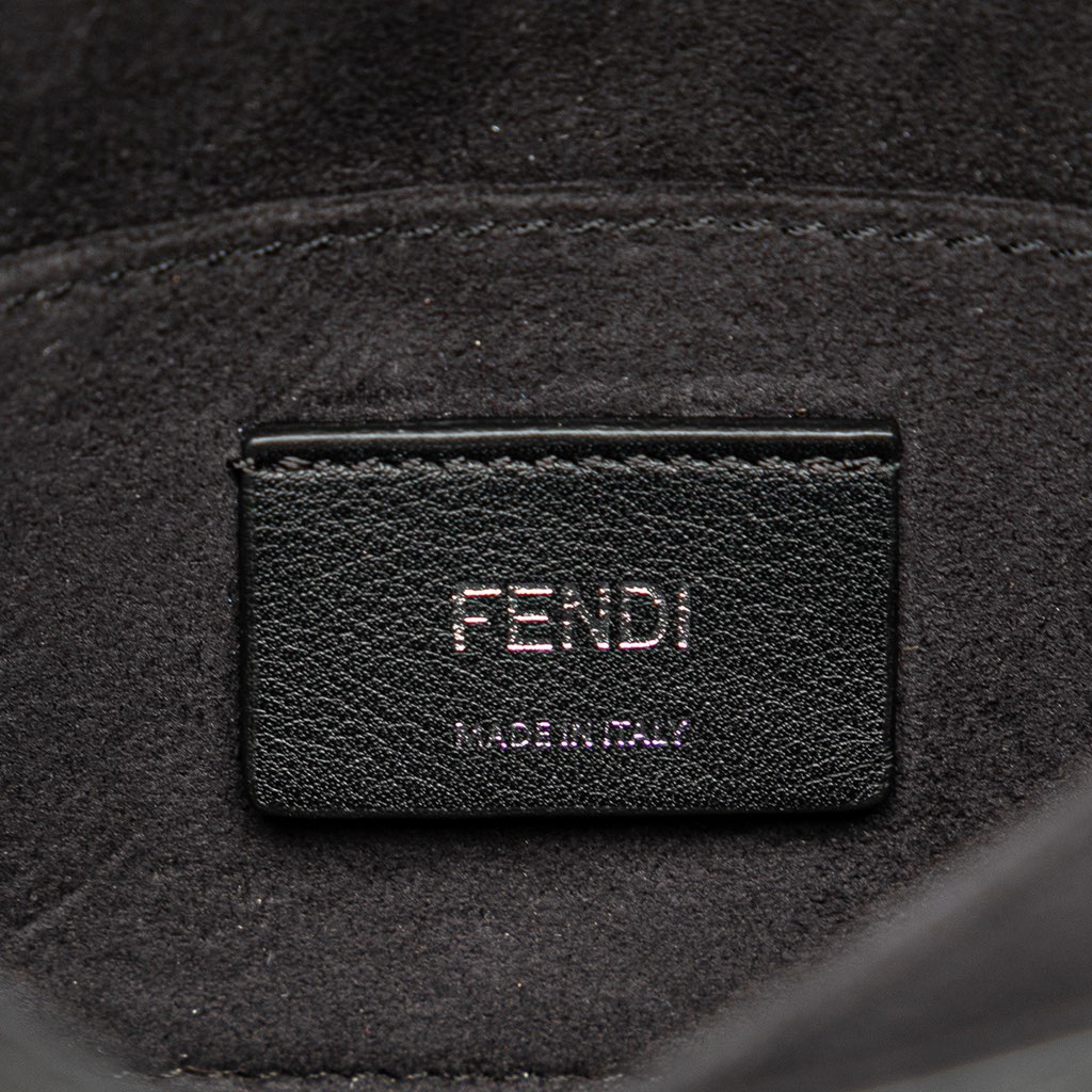 Fendi Mini Leather Monster Kan I Crossbody - Side view