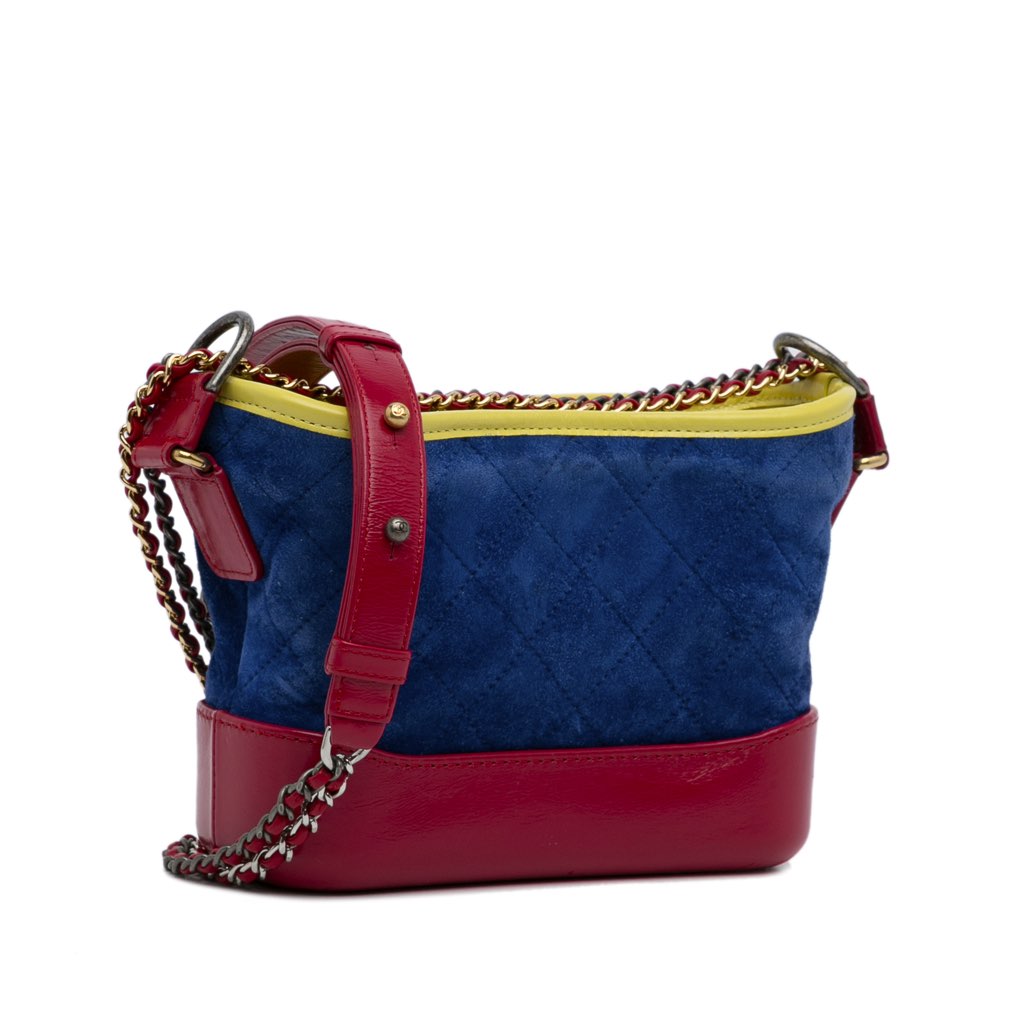 Chanel Small Gabrielle Suede Crossbody Bag - 2