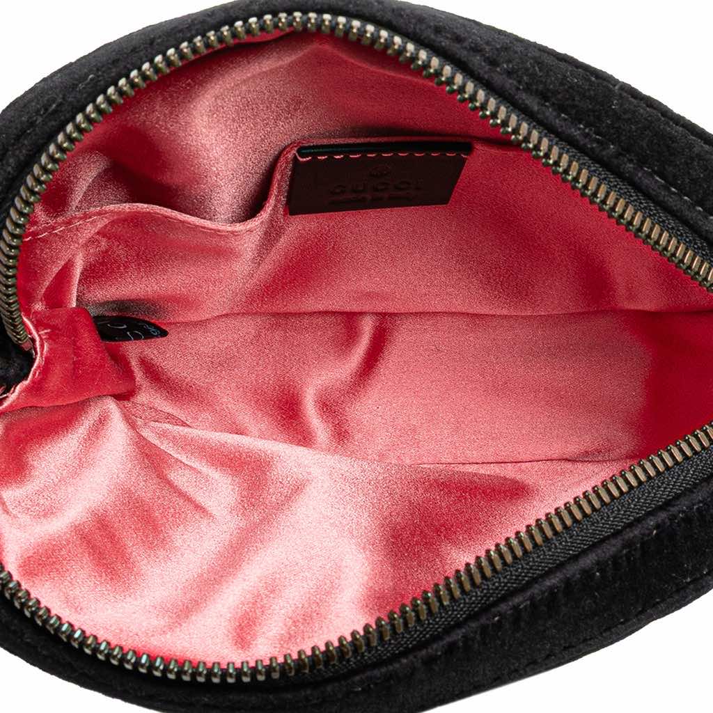 Gucci GG Marmont Matelasse Velvet Belt Bag - 4