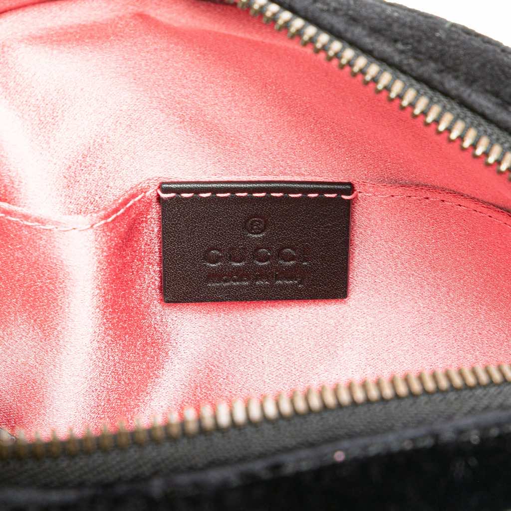 Gucci GG Marmont Matelasse Velvet Belt Bag - 5