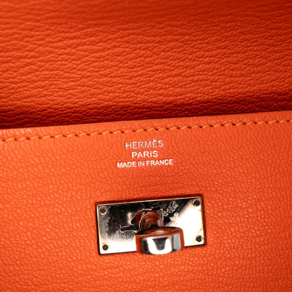 Hermès Chevre Mysore Kelly Longue Wallet - 5