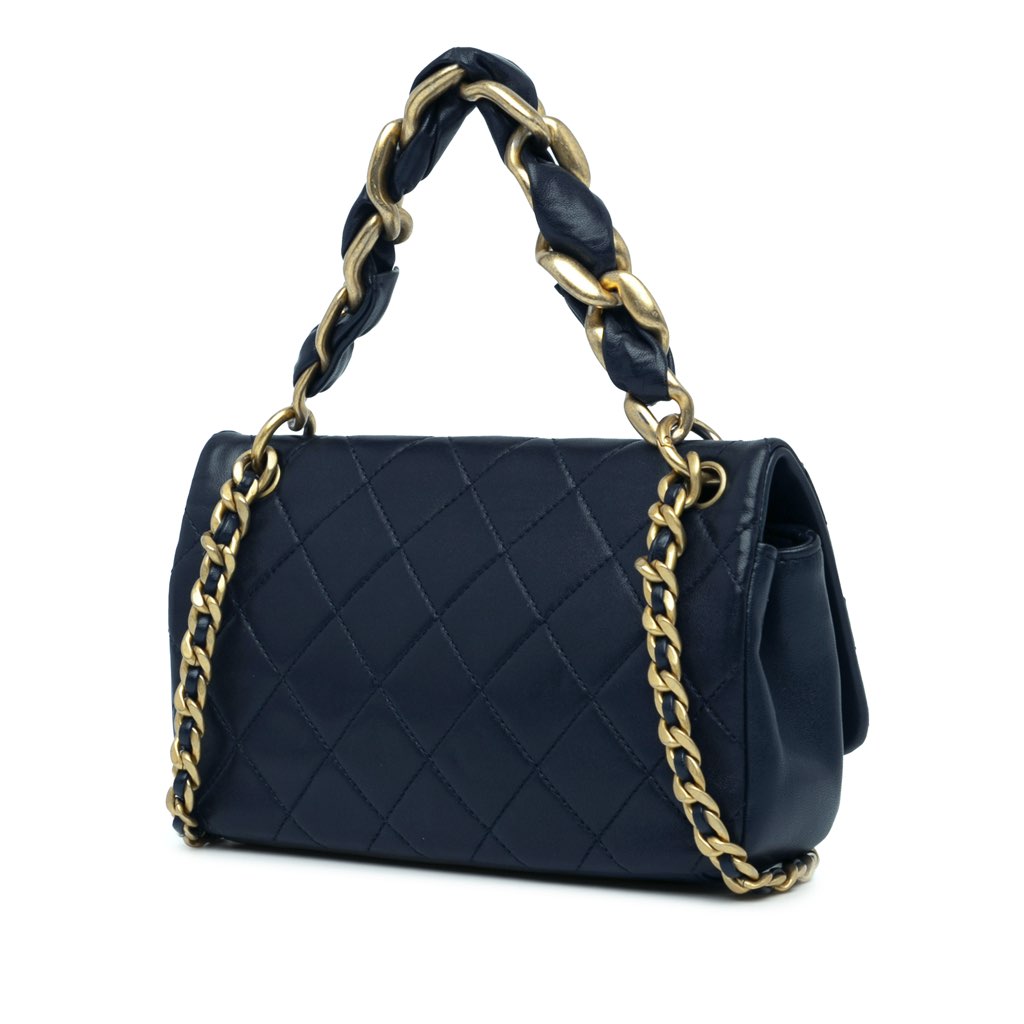Chanel Quilted Lambskin Chain is More Flap - 2