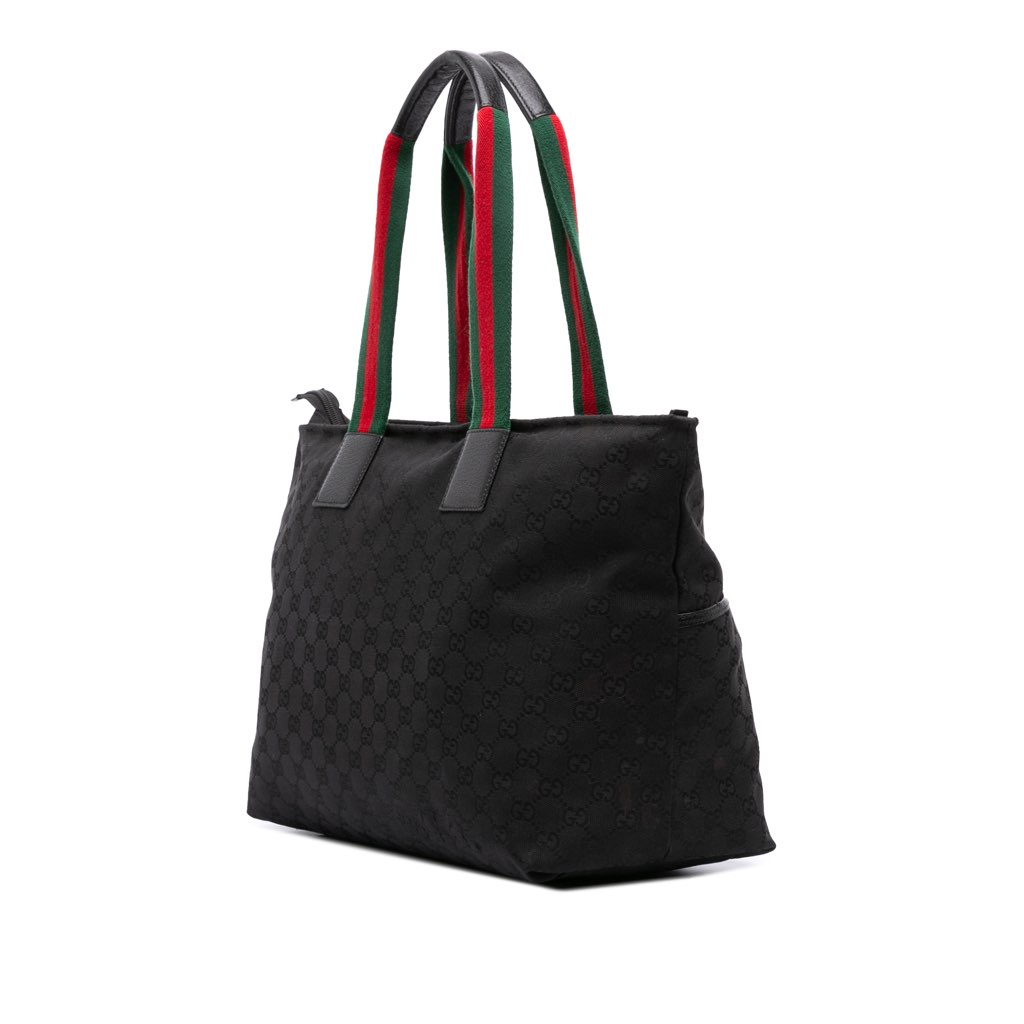 Gucci GG Canvas Web Tote - 2