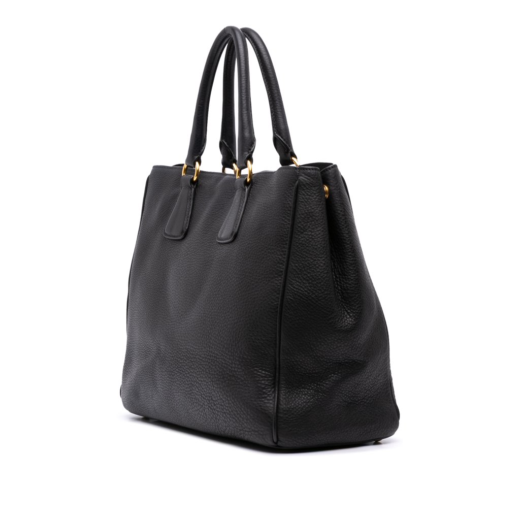 Prada Vitello Daino Open Convertible Tote - 2
