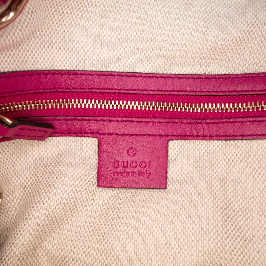 Gucci Small Patent Soho Satchel - Side view