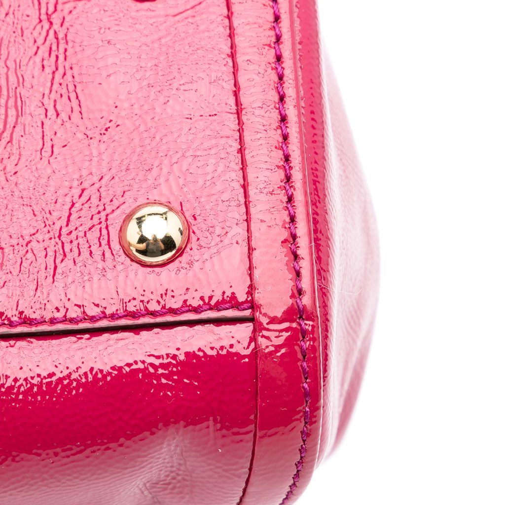 Gucci Small Patent Soho Satchel - Detail 2