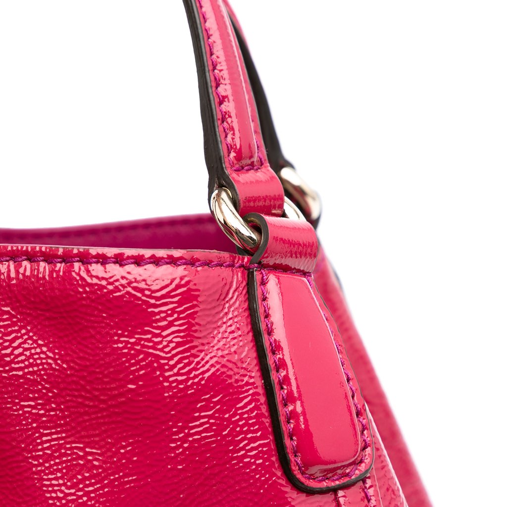 Gucci Small Patent Soho Satchel - Image 10