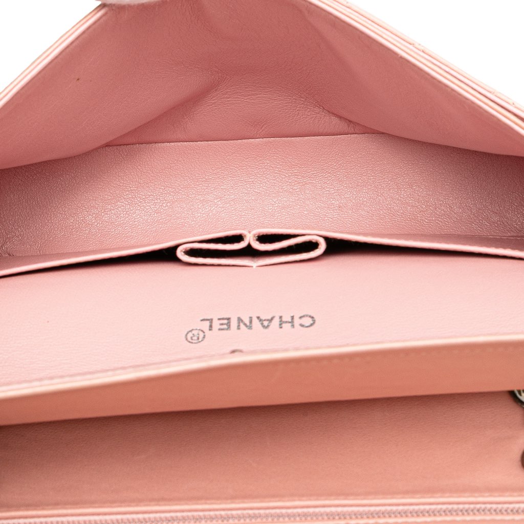 Chanel Medium Classic Lambskin Double Flap - 4