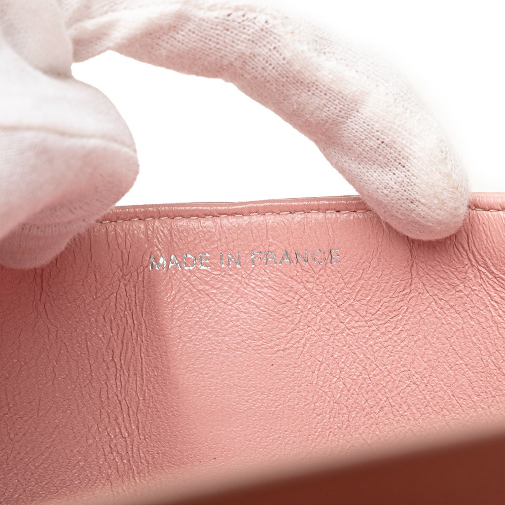 Chanel Medium Classic Lambskin Double Flap - Side view