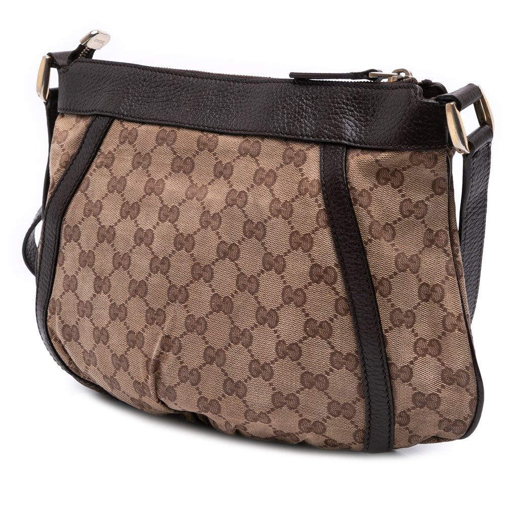 Gucci GG Canvas Abbey D Ring Crossbody - Back view