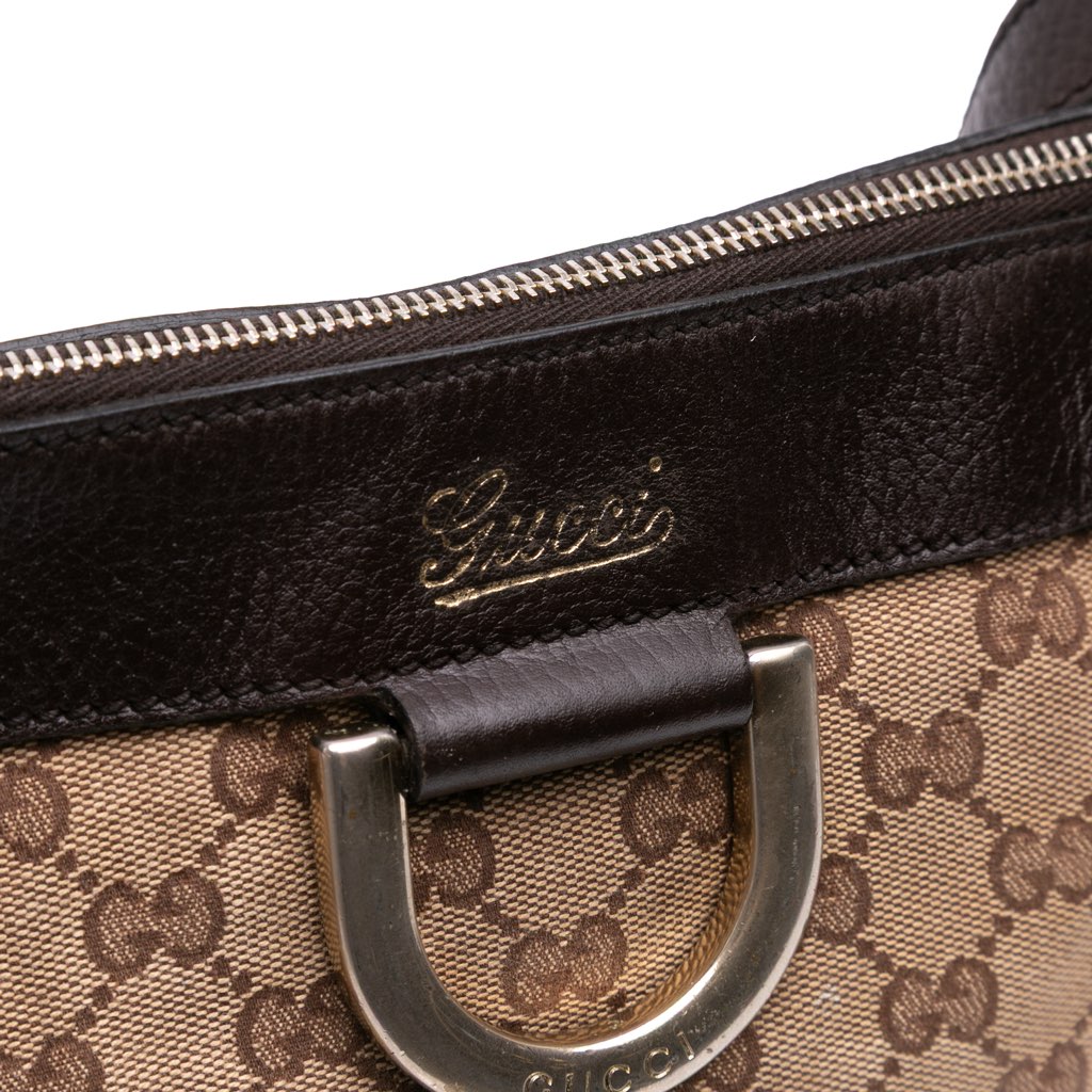 Gucci GG Canvas Abbey D Ring Crossbody - Image 10