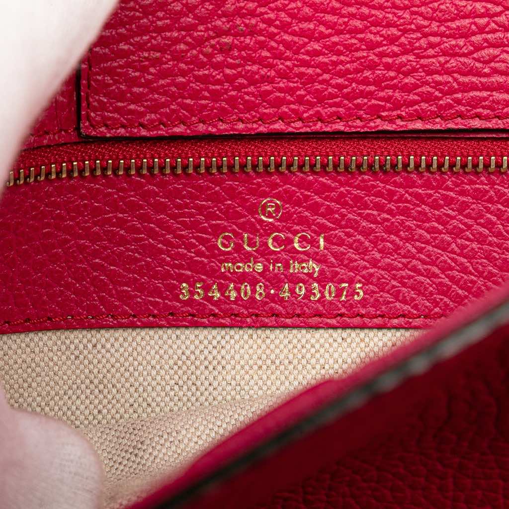 Gucci Medium Dollar Calfskin Swing Tote - Image 11