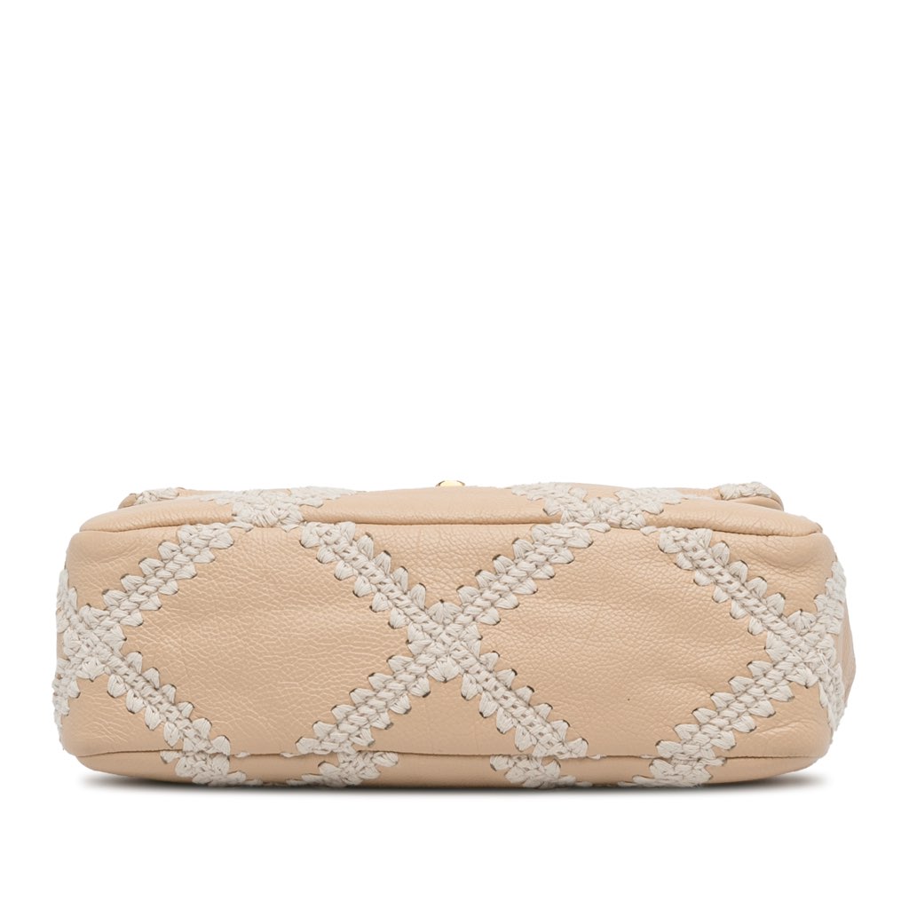 Chanel Medium Crochet Calfskin 19 Flap - 5