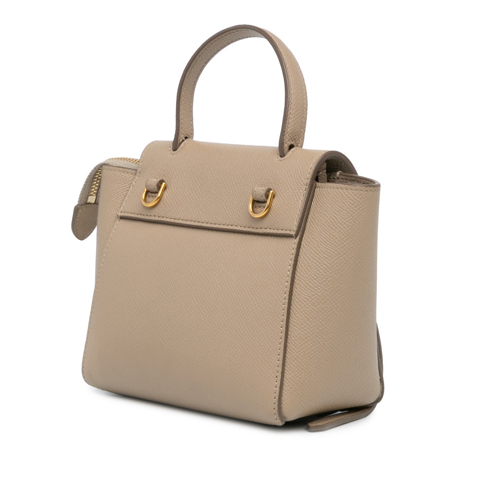 Celine Pico Grained Calfskin Belt Bag - 2