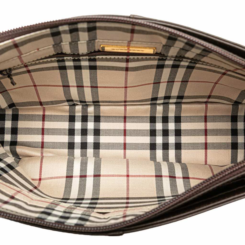 Burberry Leather Shoulder Bag - 4