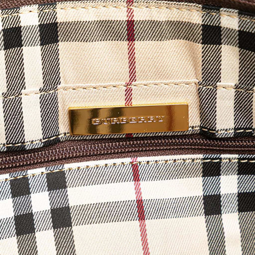 Burberry Leather Shoulder Bag - 5