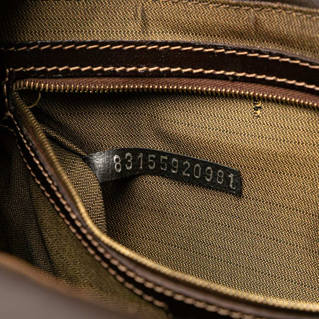 Fendi Zucca Canvas Push Lock Box Handbag - Detail 1