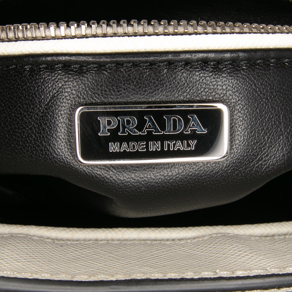 Prada Saffiano Lux Arcade Satchel - Side view