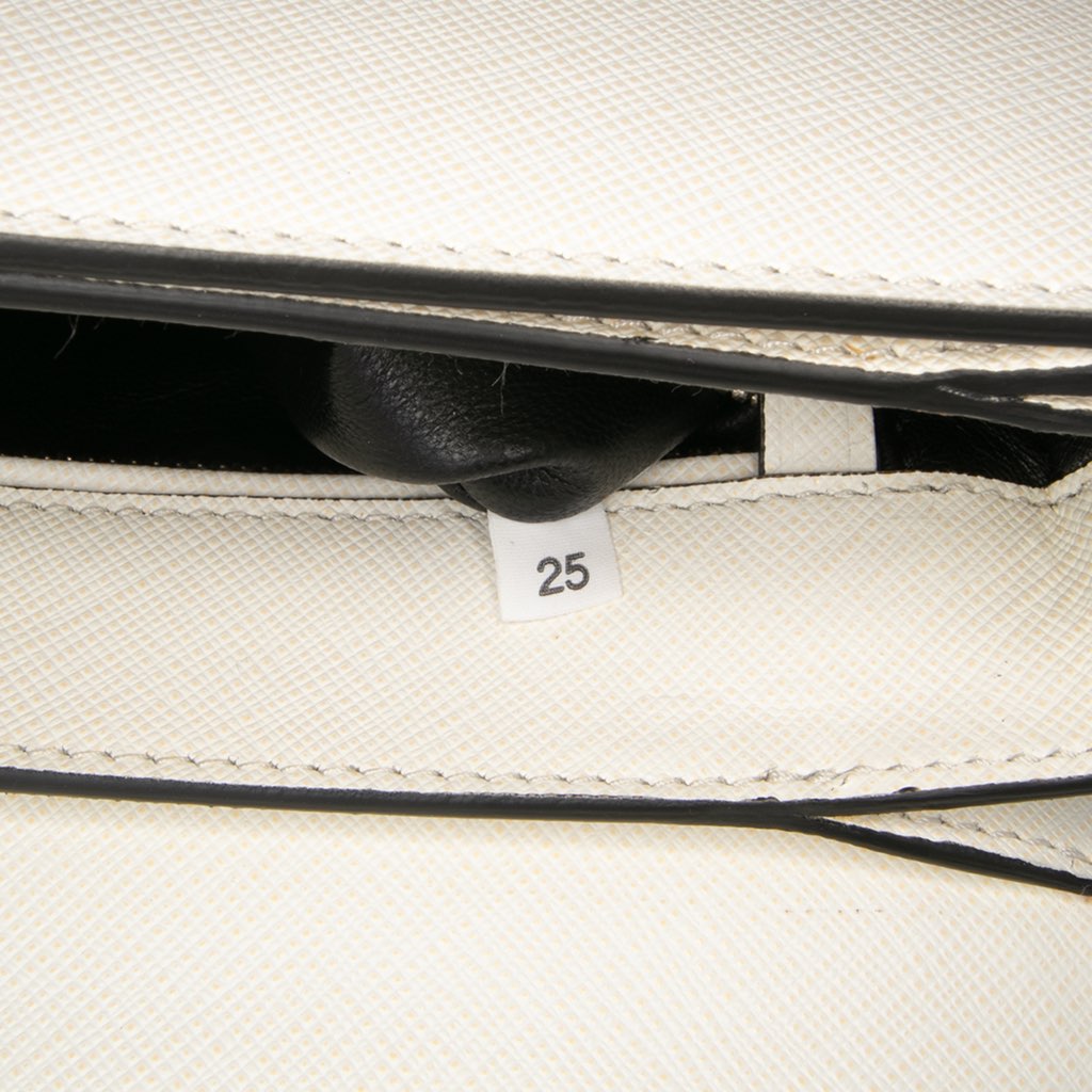 Prada Saffiano Lux Arcade Satchel - Detail 1