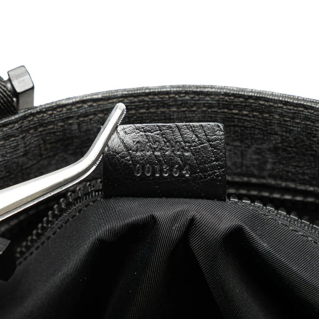 Gucci GG Supreme Crossbody Black Canvas Good - Box View