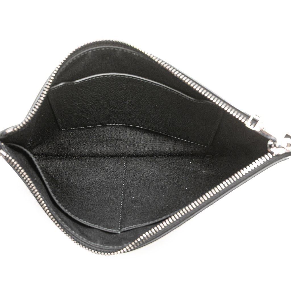 Dior Grained Calfskin CD Icon Signature A5 Pouch - 4