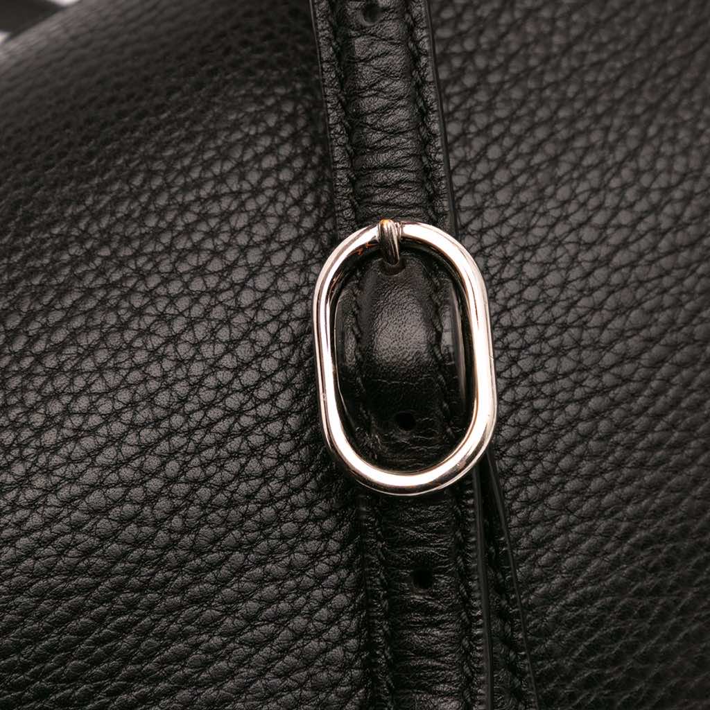 Gucci Small Leather Bamboo Daily Satchel - Image 14