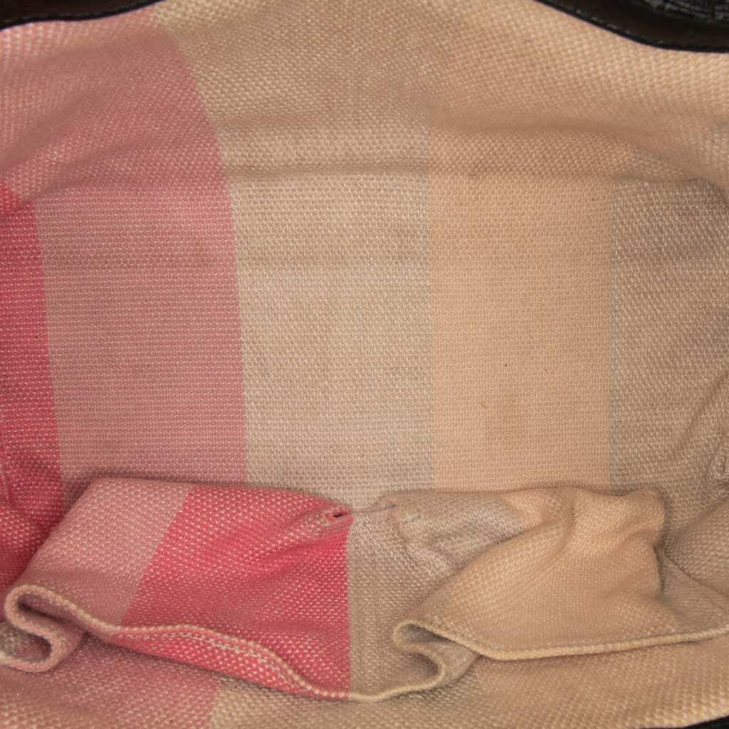 Gucci Small Leather Bamboo Daily Satchel - 4