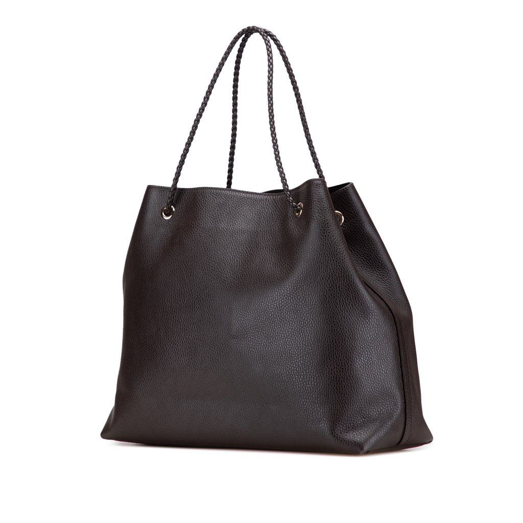 Gucci Large Leather Gifford Tote - 2