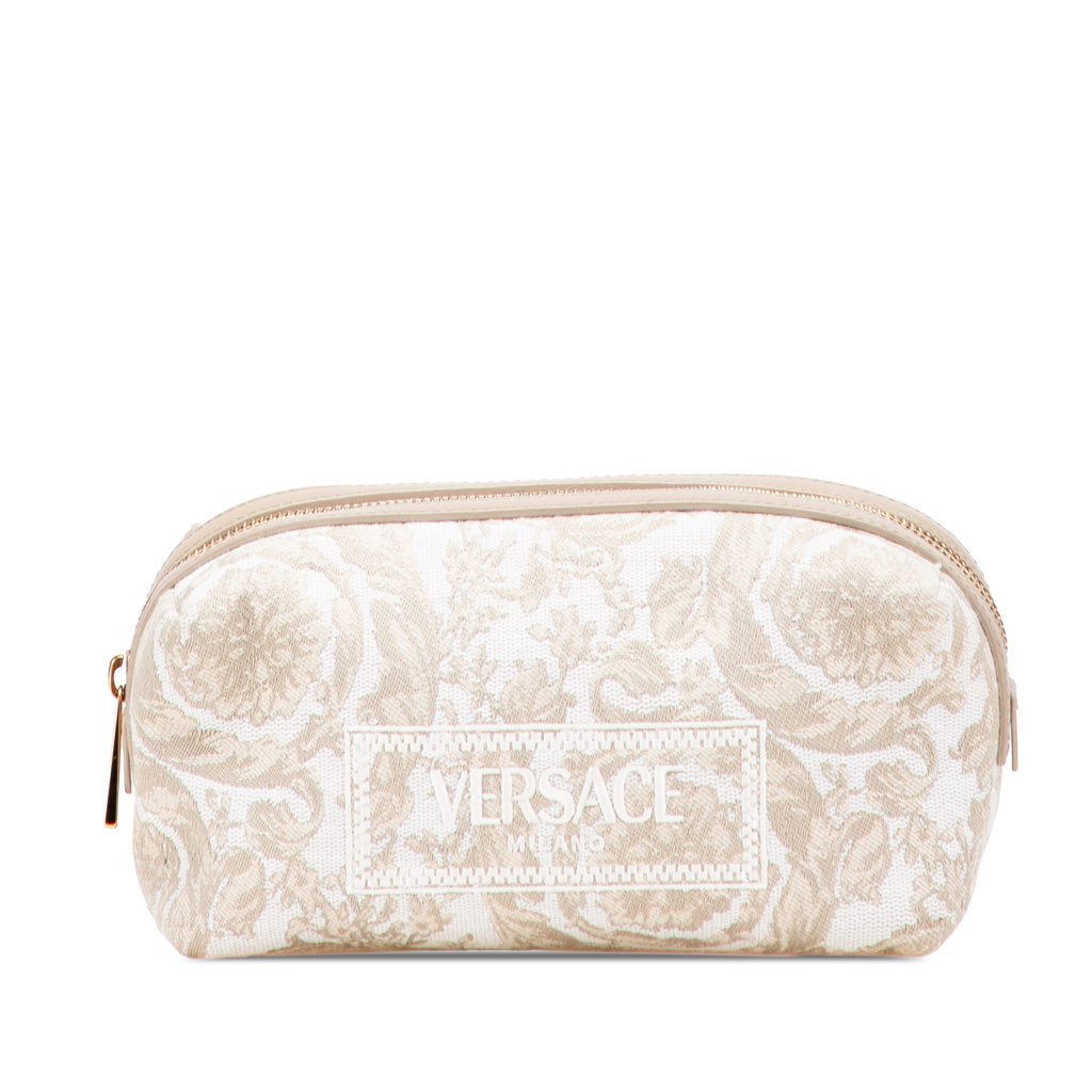 Versace Canvas Athena Beauty Pouch
