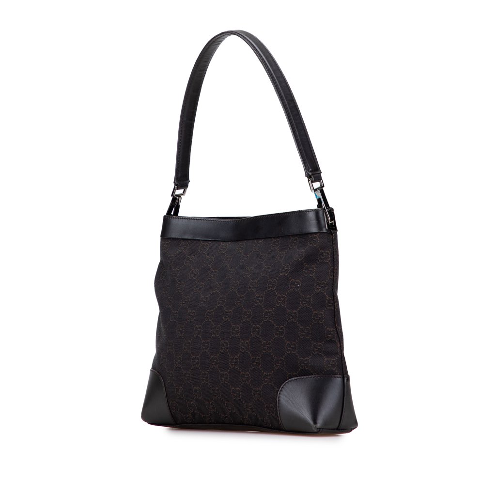 Gucci GG Denim Shoulder Bag - 2