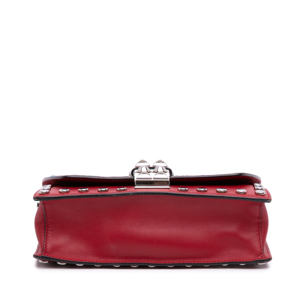 Prada City Calfskin Comic Print Studded Elektra Crossbody - 3