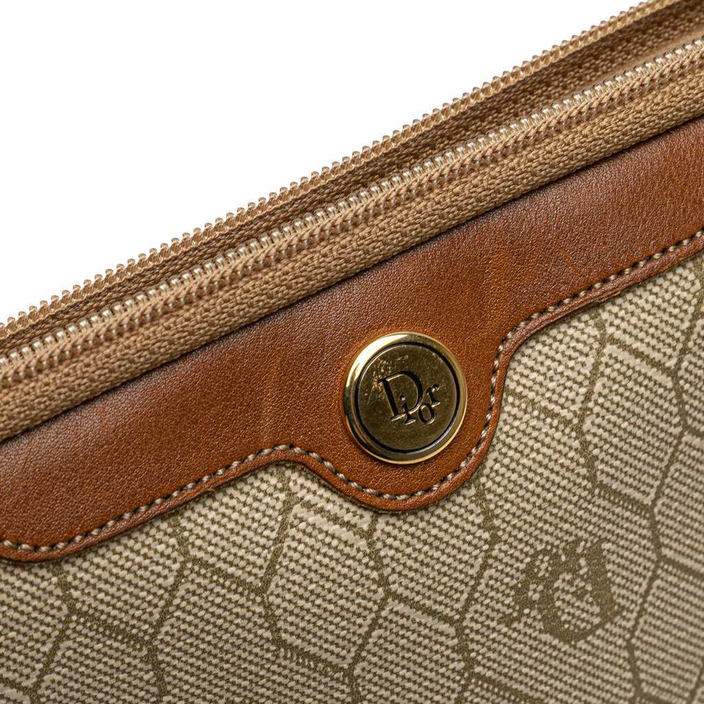 Dior Honeycomb Coated Canvas Clutch - Detail 2
