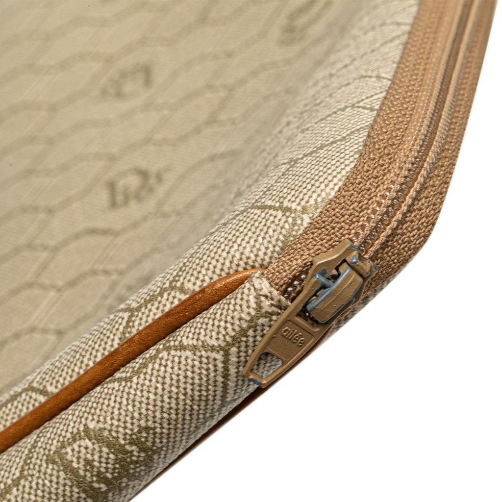 Dior Honeycomb Coated Canvas Clutch - Image 10