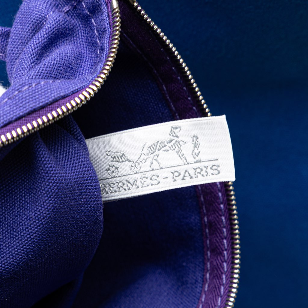 Hermès Toile Lindy Beach Bag - Detail 1