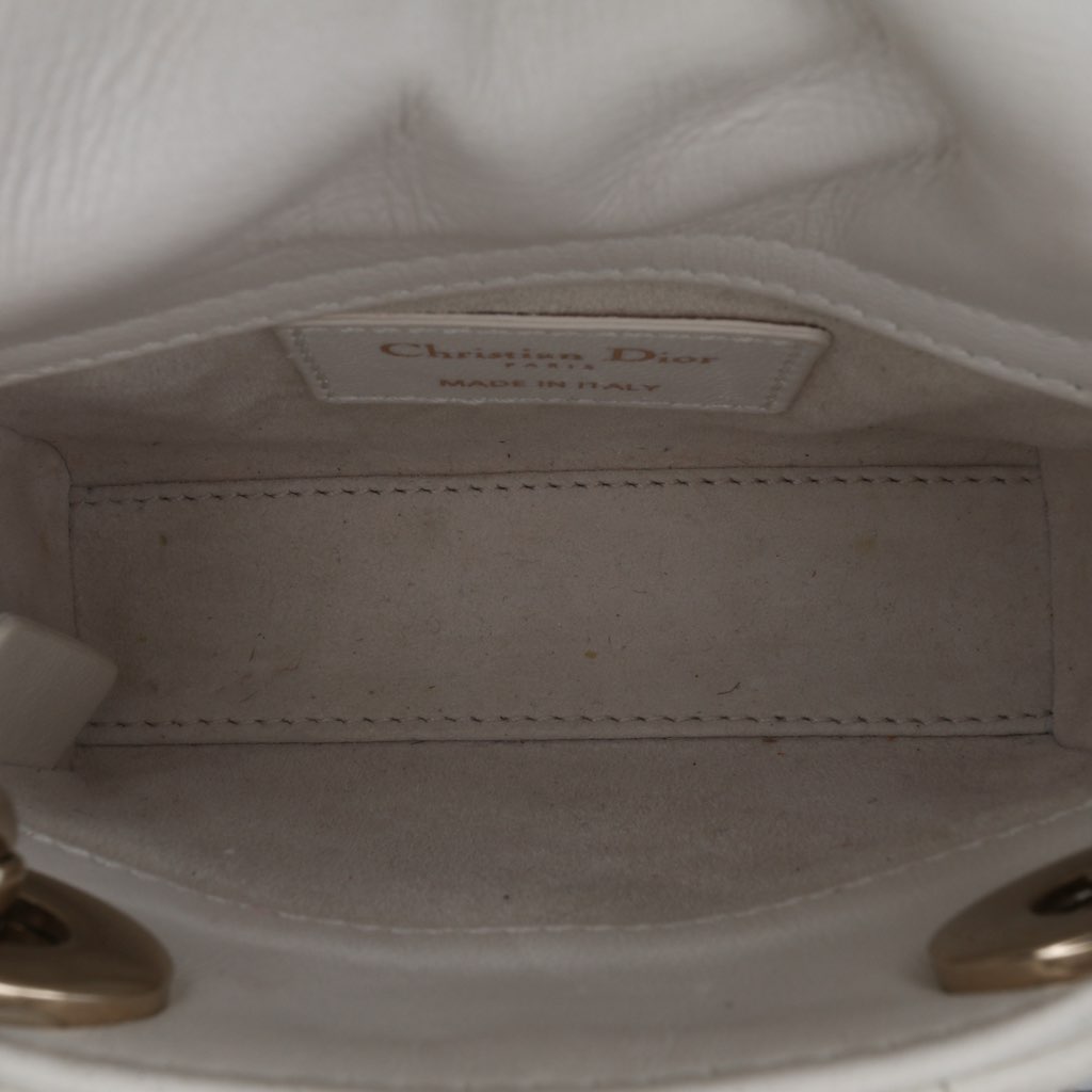 Dior Micro Lambskin Cannage Lady Dior - 4