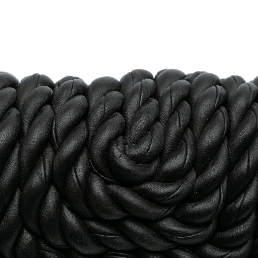 Bottega Veneta Lambskin Torchon Classic Tasseled Twisted Crossbody - Image 10