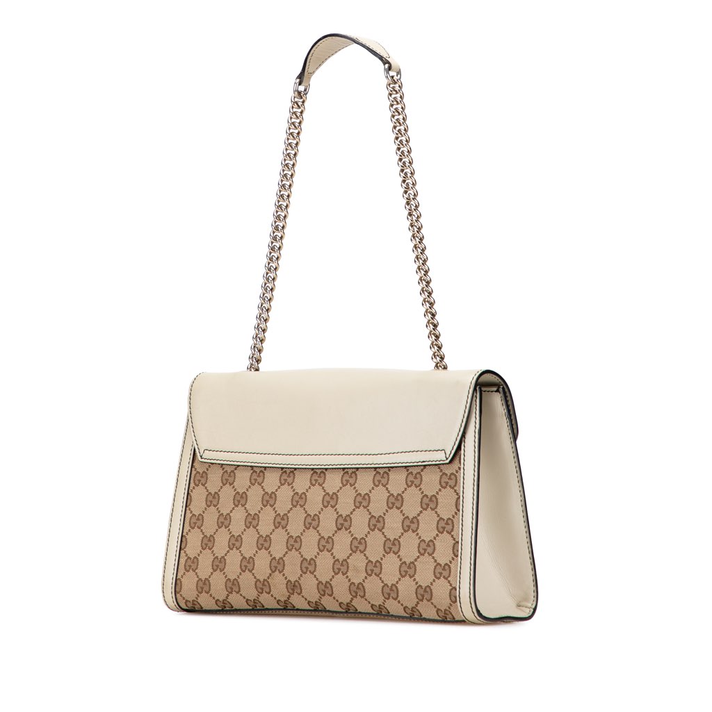 Gucci Medium GG Canvas Emily Shoulder Bag - Back view