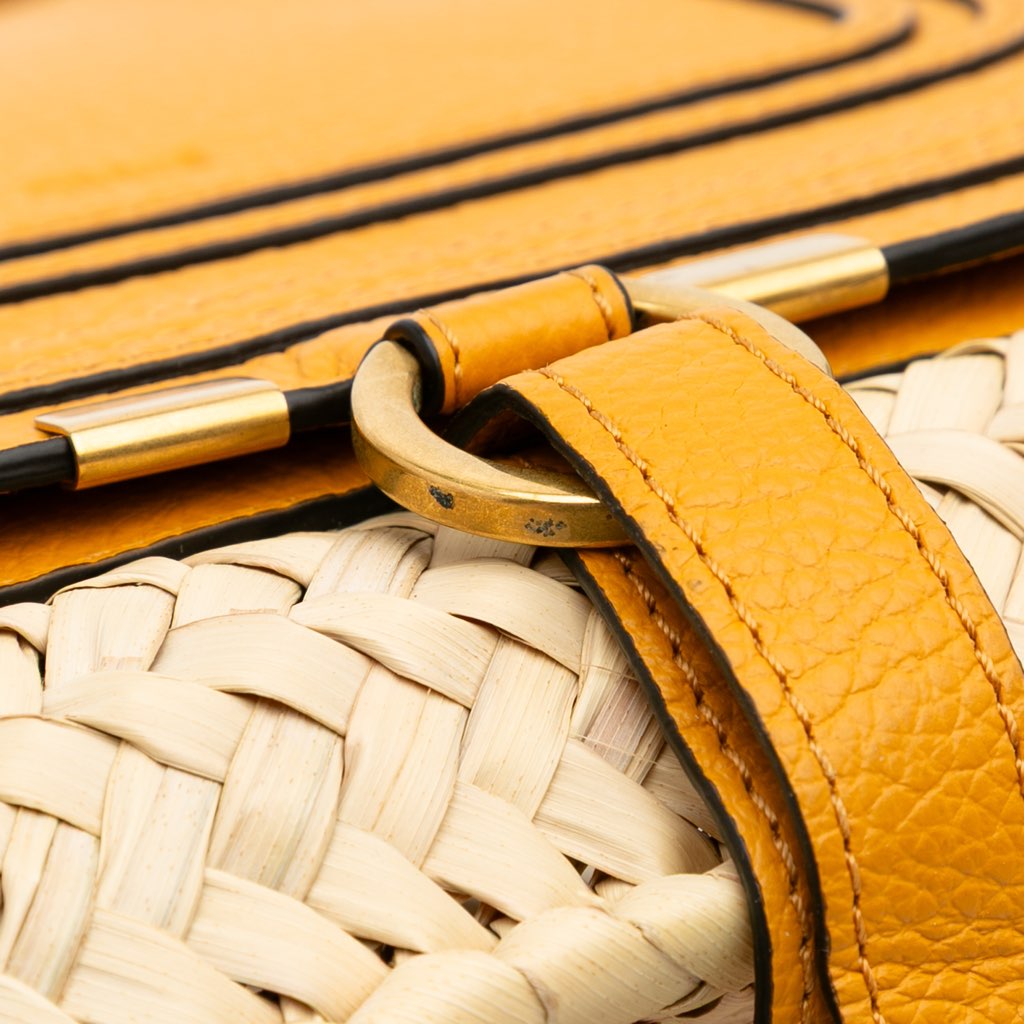 Chloé Medium Raffia Marcie Basket Tote - Detail 2