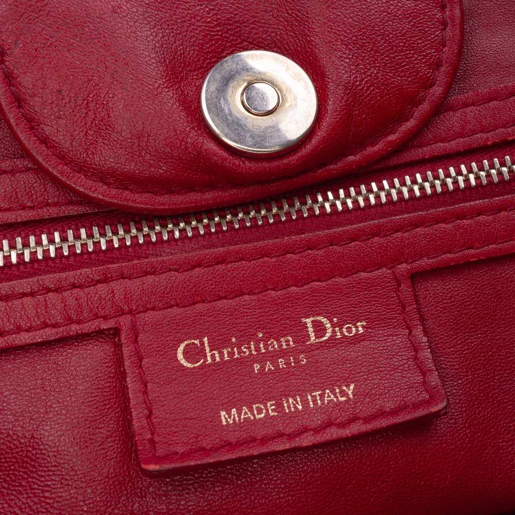 Dior Lambskin Gaufre Cannage Delices Tote - Detail 1