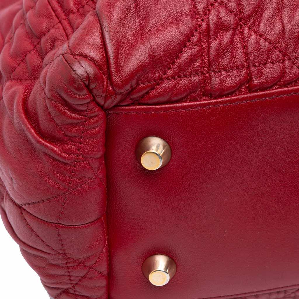 Dior Lambskin Gaufre Cannage Delices Tote - Image 12