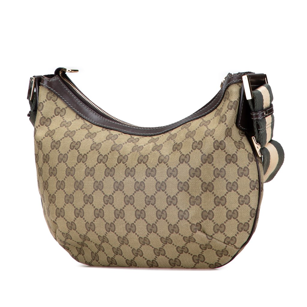 Gucci GG Canvas Web Crossbody - 2