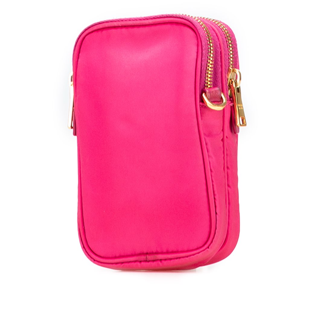 Prada Tessuto Double Zip Phone Case - Back view