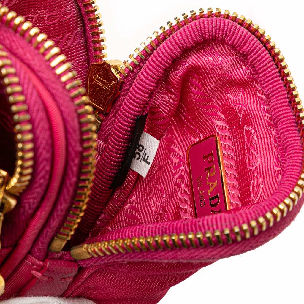 Prada Tessuto Double Zip Phone Case - Detail 2