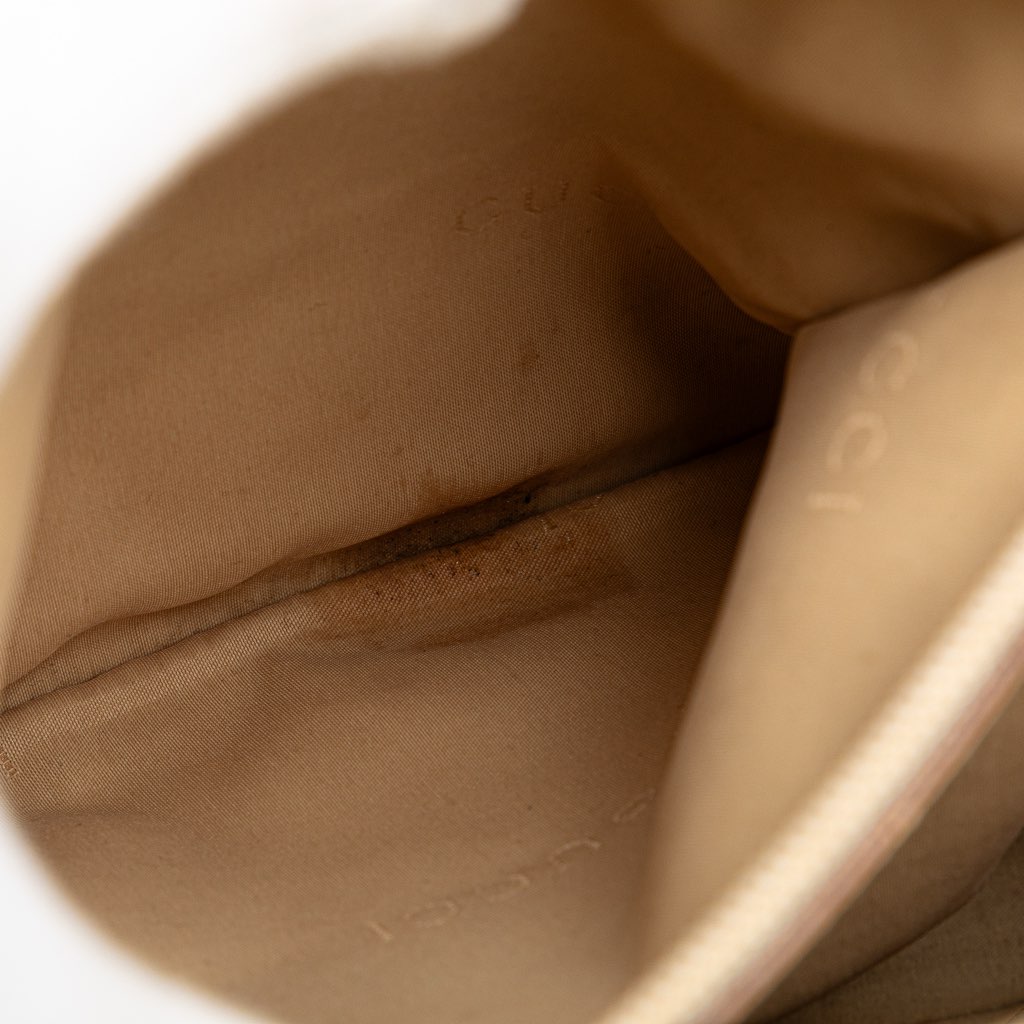 Gucci GG Canvas Bamboo Satchel - Detail 1