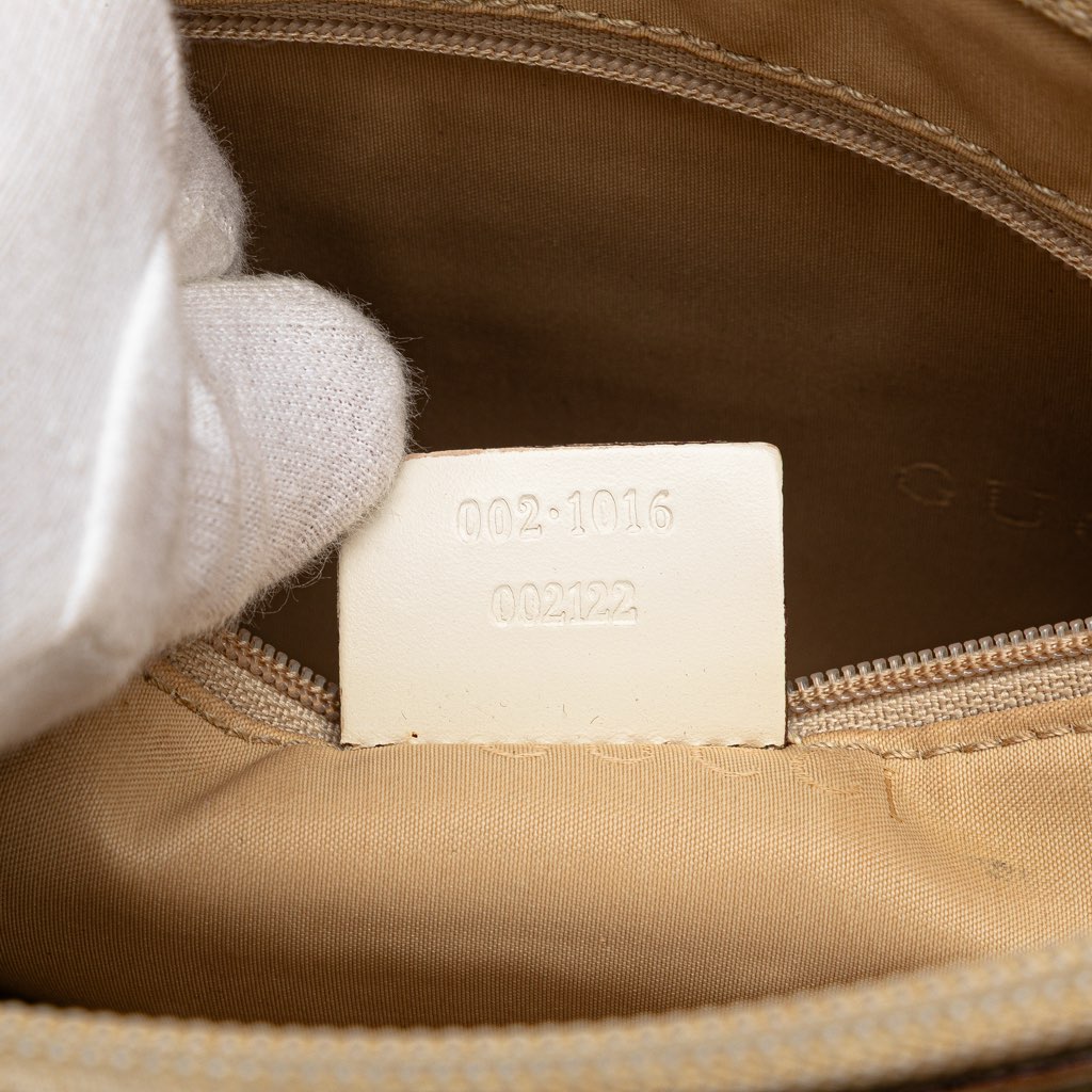 Gucci GG Canvas Bamboo Satchel - Image 10