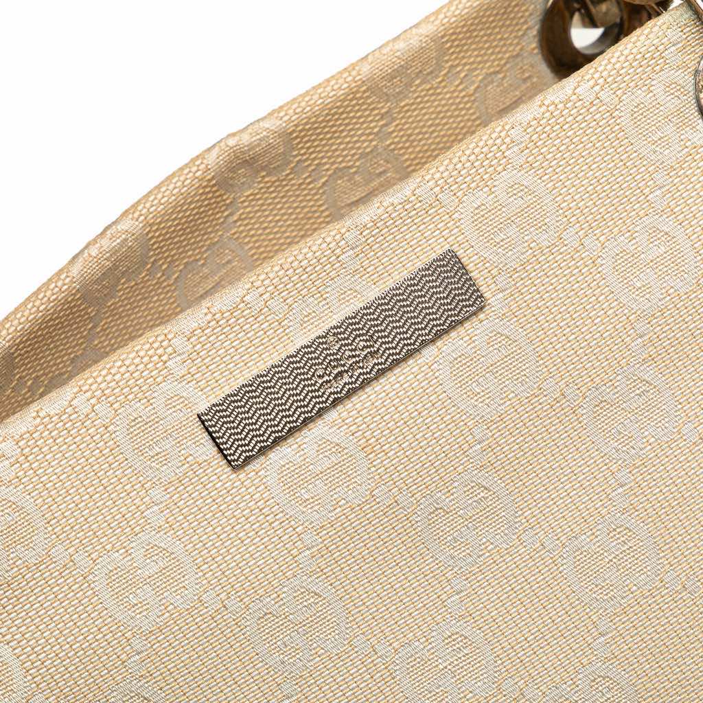 Gucci GG Canvas Bamboo Satchel - Image 11