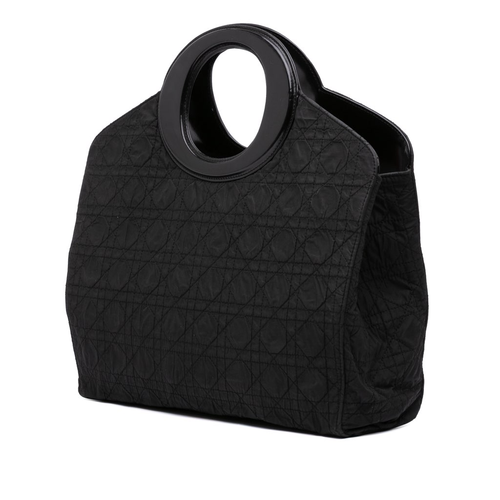 Dior Nylon Cannage Top Handle Tote - 2