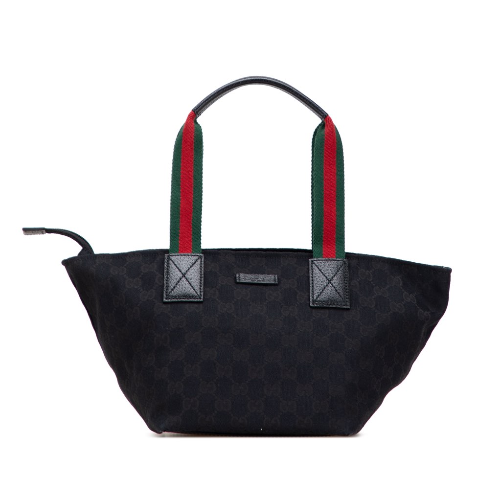 Gucci GG Canvas Web Handbag