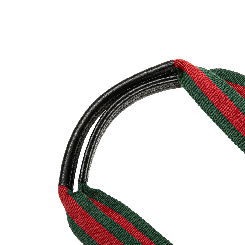 Gucci GG Canvas Web Handbag - Image 12
