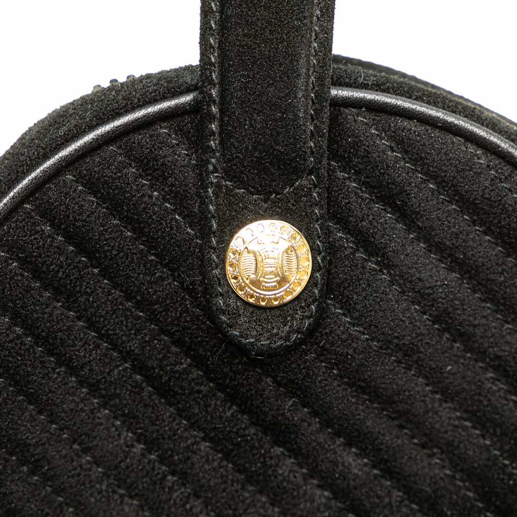 Celine Round Suede Tassel Handbag - Detail 1